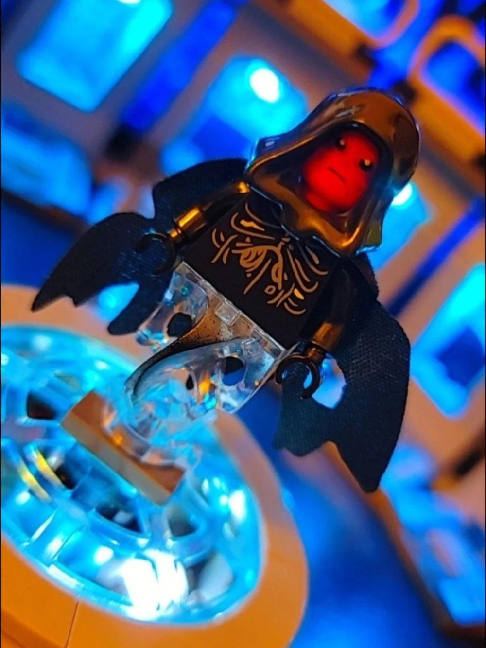 Red Skull Minifigure Lego Compatible